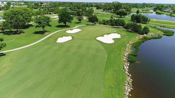 Cypress Lake Hole #6 Green