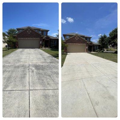 Driveway cleaning