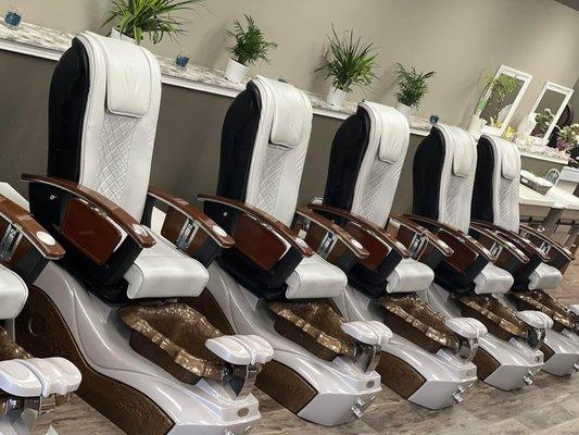 Pedicure chairs