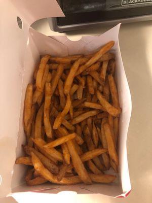 The fries are amazing!