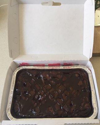 Hot brownies!