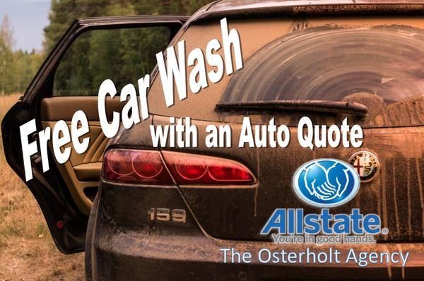 Get a Free Car Wash at Car Wash USA Express with an Auto Insurance Quote.