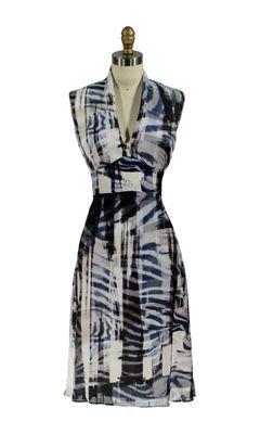 Dora Dress Brushstroke