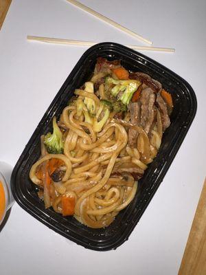 Beef Yakisoba (I always crave these udon noodles!)