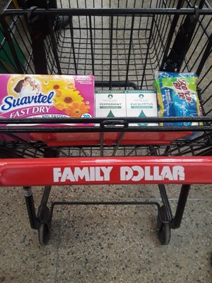 Still I got a few...."Welcome to Family Dollar".