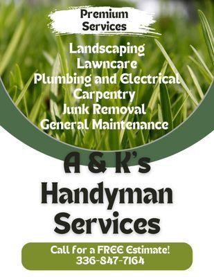 A & K handyman service