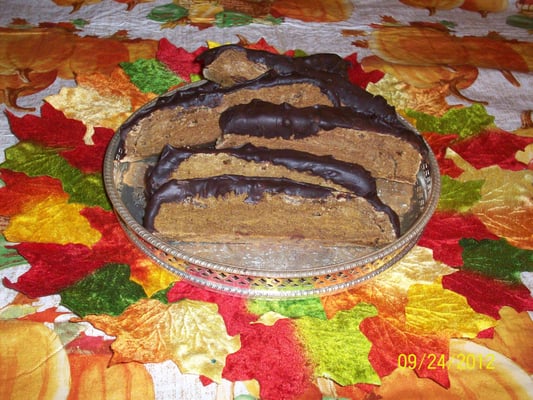 Chocolate Dipped Pumpkin Biscotti