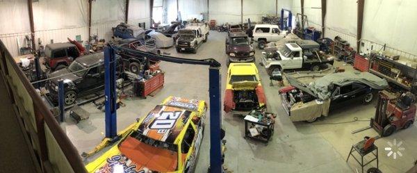 Our shop floor. No job is too big or small!