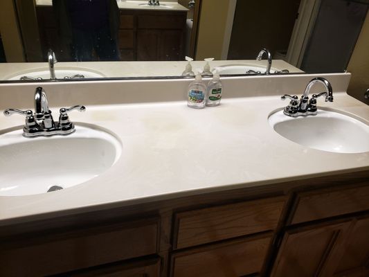 We had Next Generation Plumbing replace our two sinks and faucets in our main bedroom.