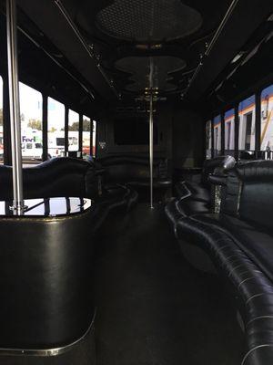 Coach Bus interior