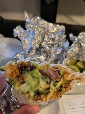 Asada burrito