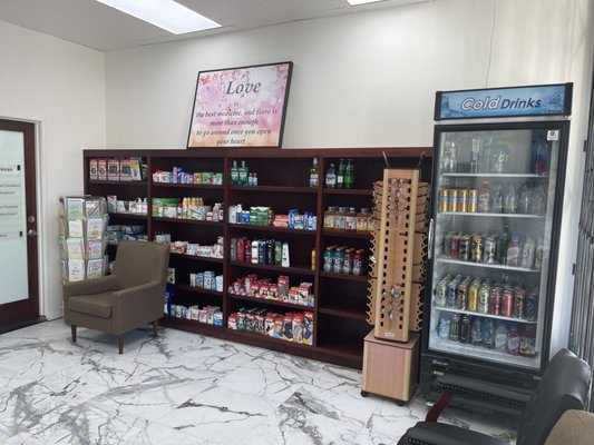 Interior photo of LifePlus Pharmacy in Evergreen