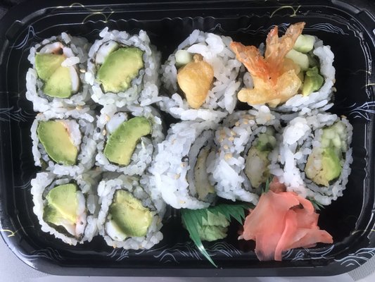 Shrimp Tempura Roll shrimp Avocado Roll