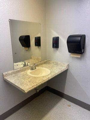 Clean restrooms