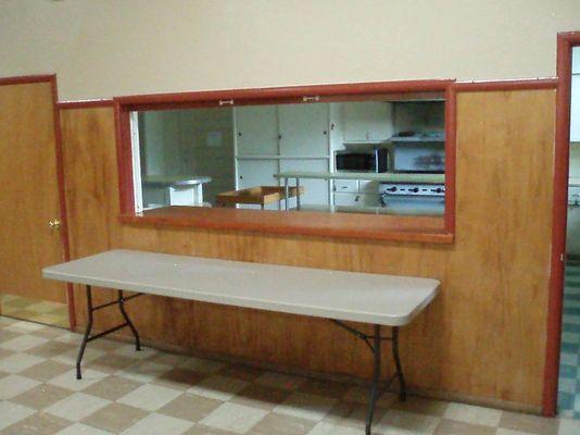 Dining Hall-Kitchen View