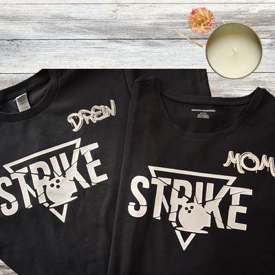 Personalized bowling shirts