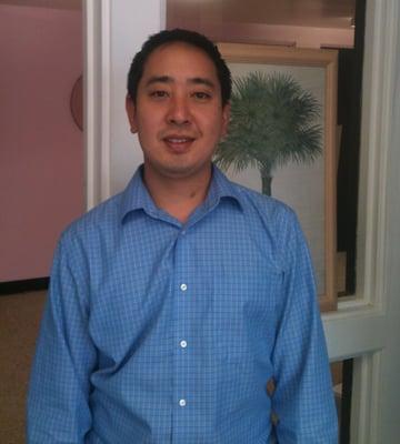 Dr. Aaries Oda at his office in Lihue.