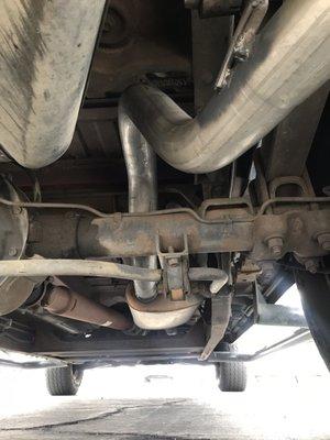 Brand new 3" exhaust pipe