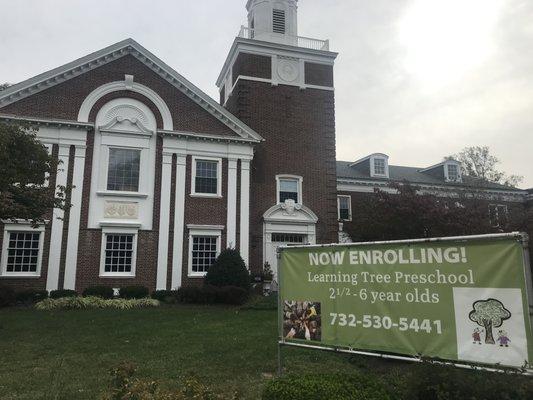 We are located in the United Methodist Church of Red Bank.