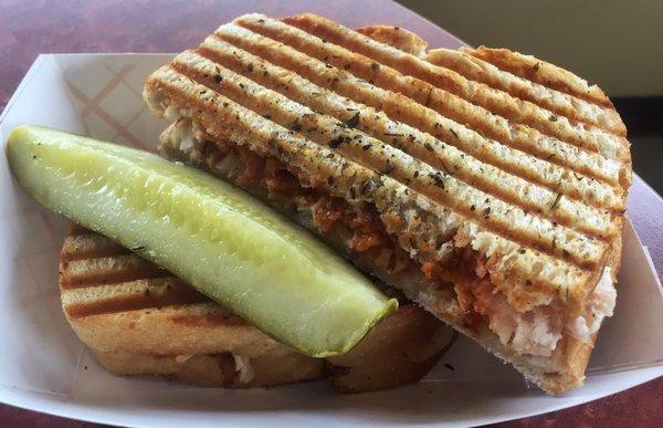 Bbq panini ($9)