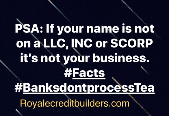 Ask about our assistance in creating LLCs, INC and SCORP.