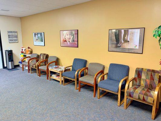 Patient waiting area