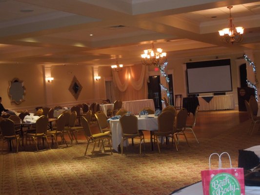 Our banquet room