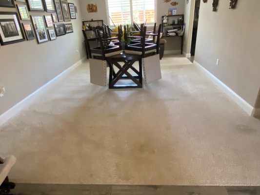 Dining room - before