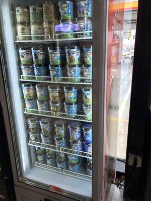 Case of ice crem