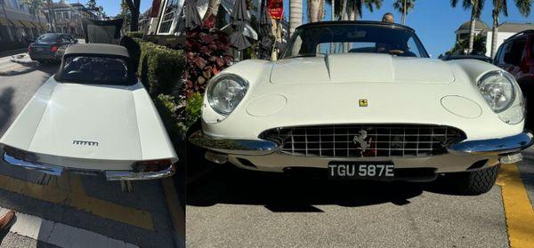 Really Rare 1967 Ferrari 365 Spyder that has had work done to it and fixed for Cars On 5th!