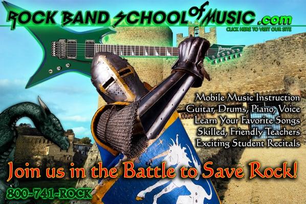 Join us in the Battle to Save Rock Music!