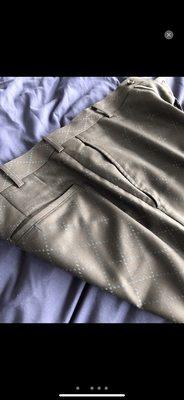 They saved my CDG pants!! This was a mess and they were able to restore the pants as if they were new