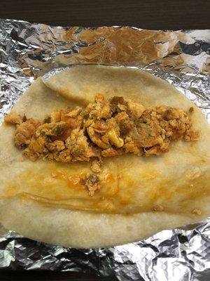 Chorizo & Egg Taco