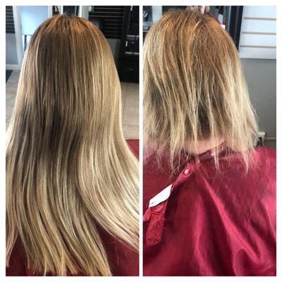 Before & After #Hair Extensions