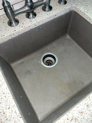 Utility sink that was also not even touched