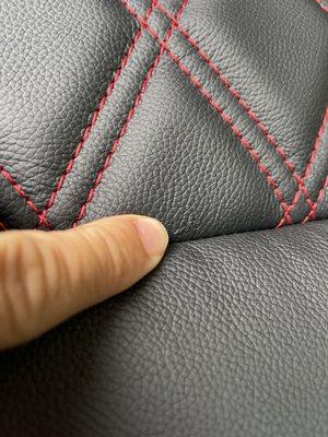 Car leather seat