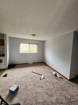 Dining room painted