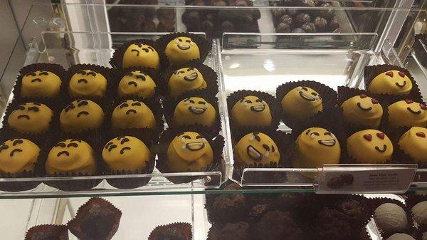 Emoji Chocolates. So cute!