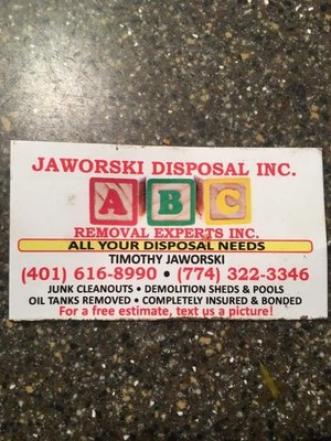 ABC Junk Removal Experts