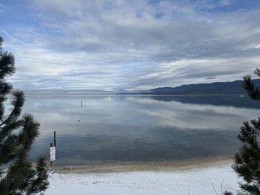 Winter on Lake Tahoe