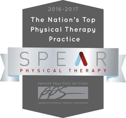 SPEAR is the best private physical therapy practice in the nation according to the American Physical Therapy Association!