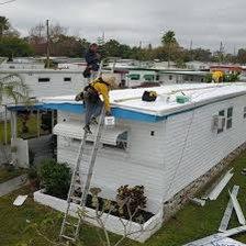 Mobile home roof repair