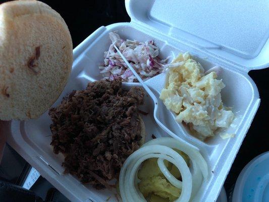 Brisket sandwich plate!!!