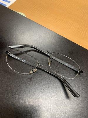 My sad broken glasses