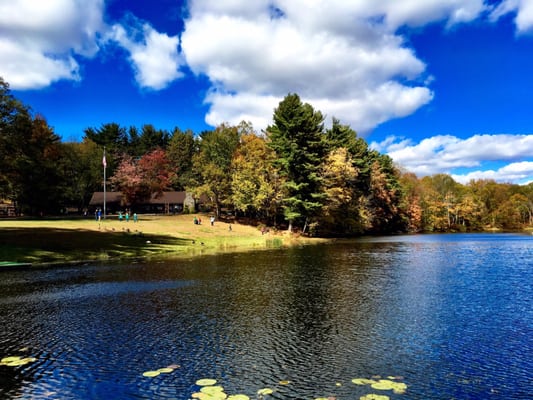 Lake (with Mess Hall in background)