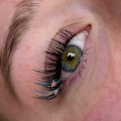 Wet Lash Look