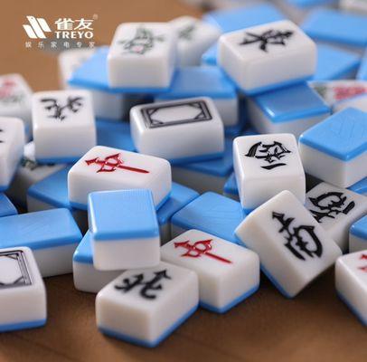 Blue Color Mahjong Tiles