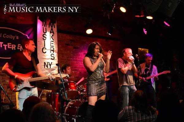 Blues Workshop belting it out at our Bitter End show