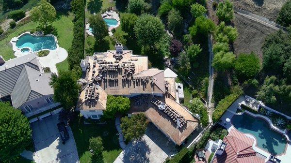 7200 sqft tile roof underlayment replacement