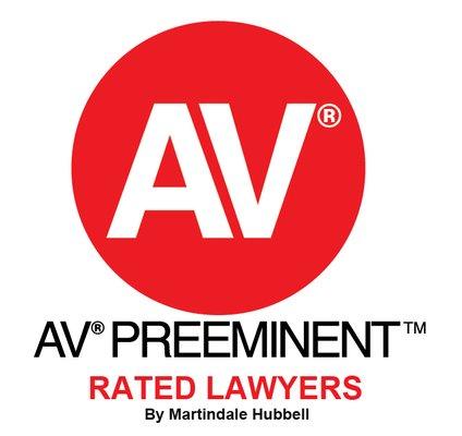 Attorney Joe Rose is among the 6% of practicing attorneys nationwide who have achieved the AV rating by Martindale-Hubbell.